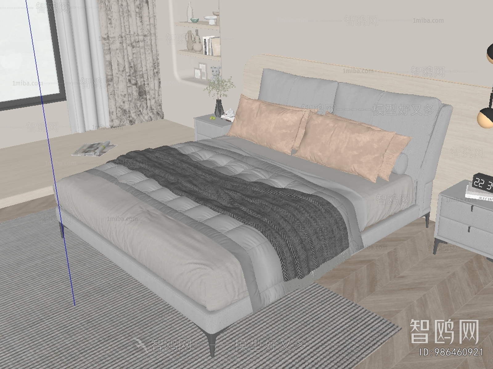 Modern Double Bed