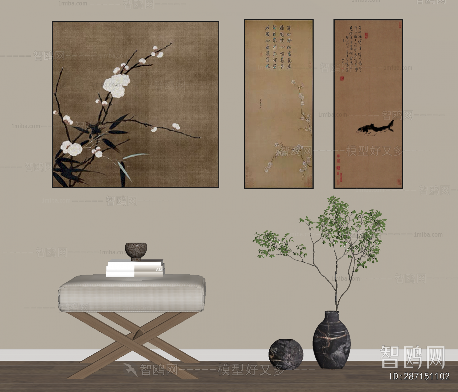 New Chinese Style Painting
