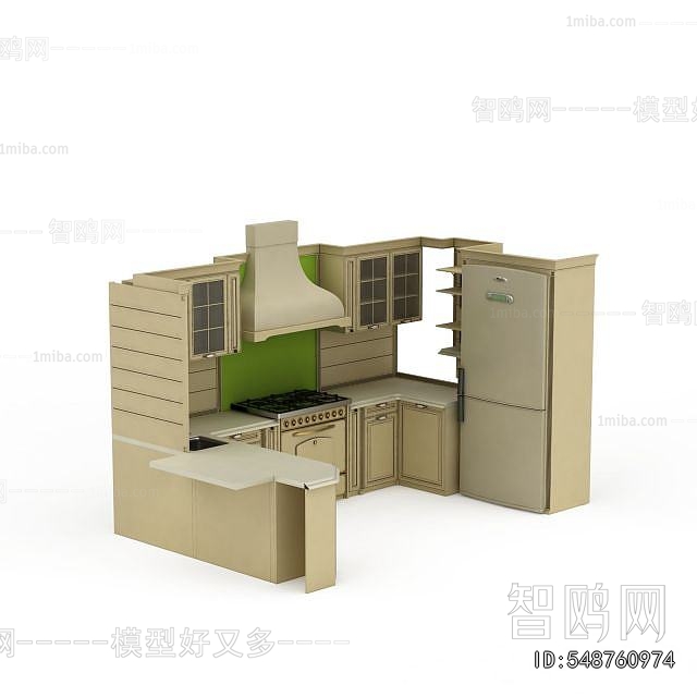 European Style Kitchen Cabinet