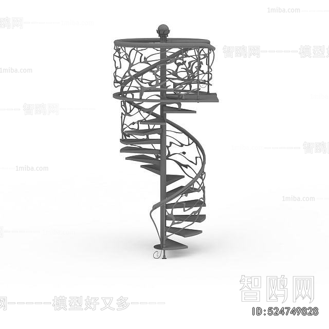 Modern Rotating Staircase