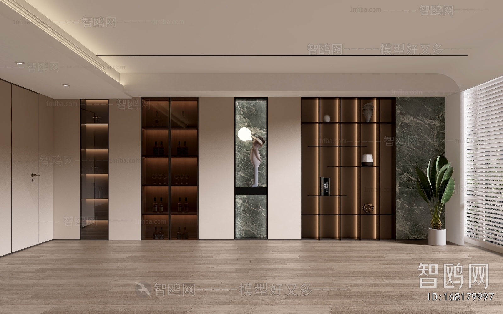 Modern Decorative Cabinet