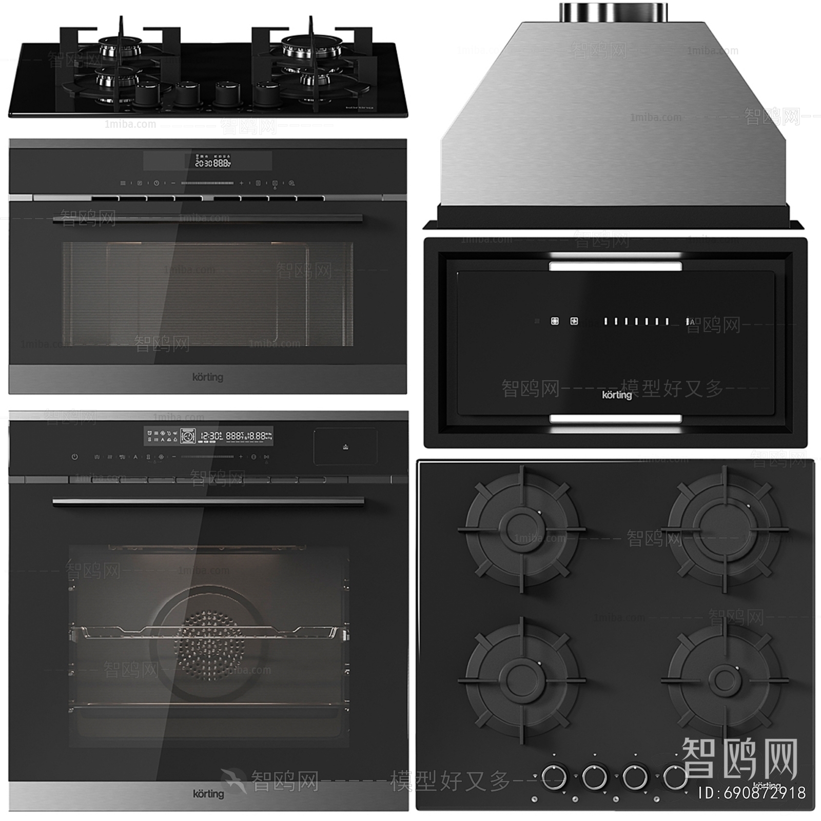 Modern Electric Kitchen Appliances