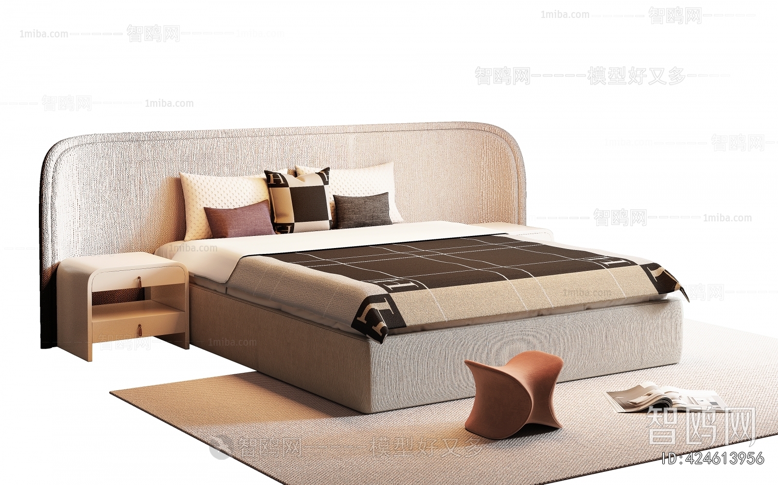 Modern Double Bed