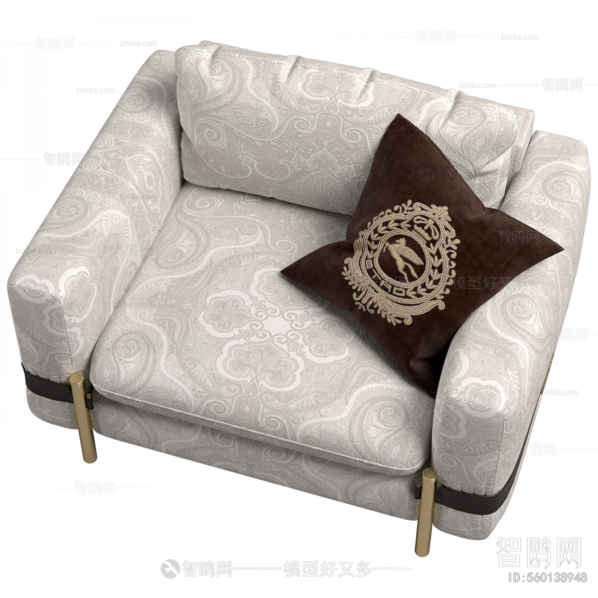 Classical Style Single Sofa