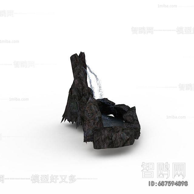 Modern Rockery Waterscape