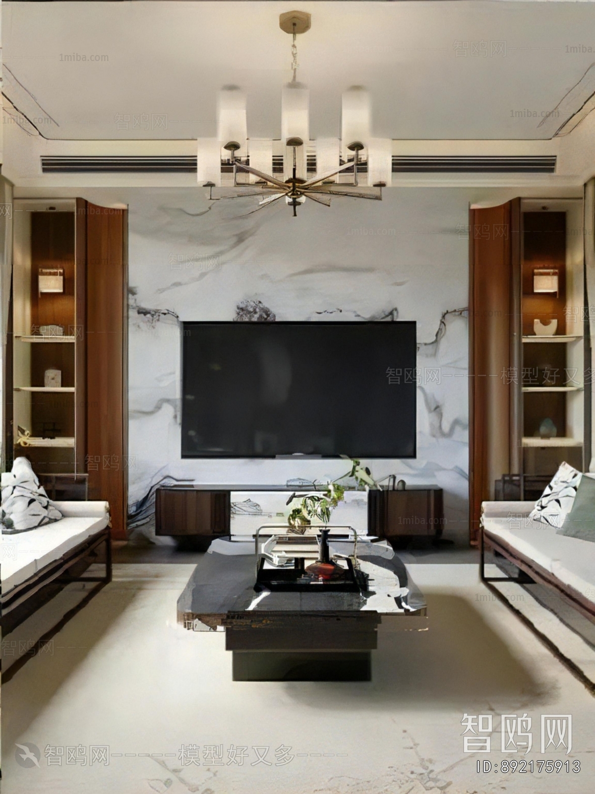 New Chinese Style Dining Room