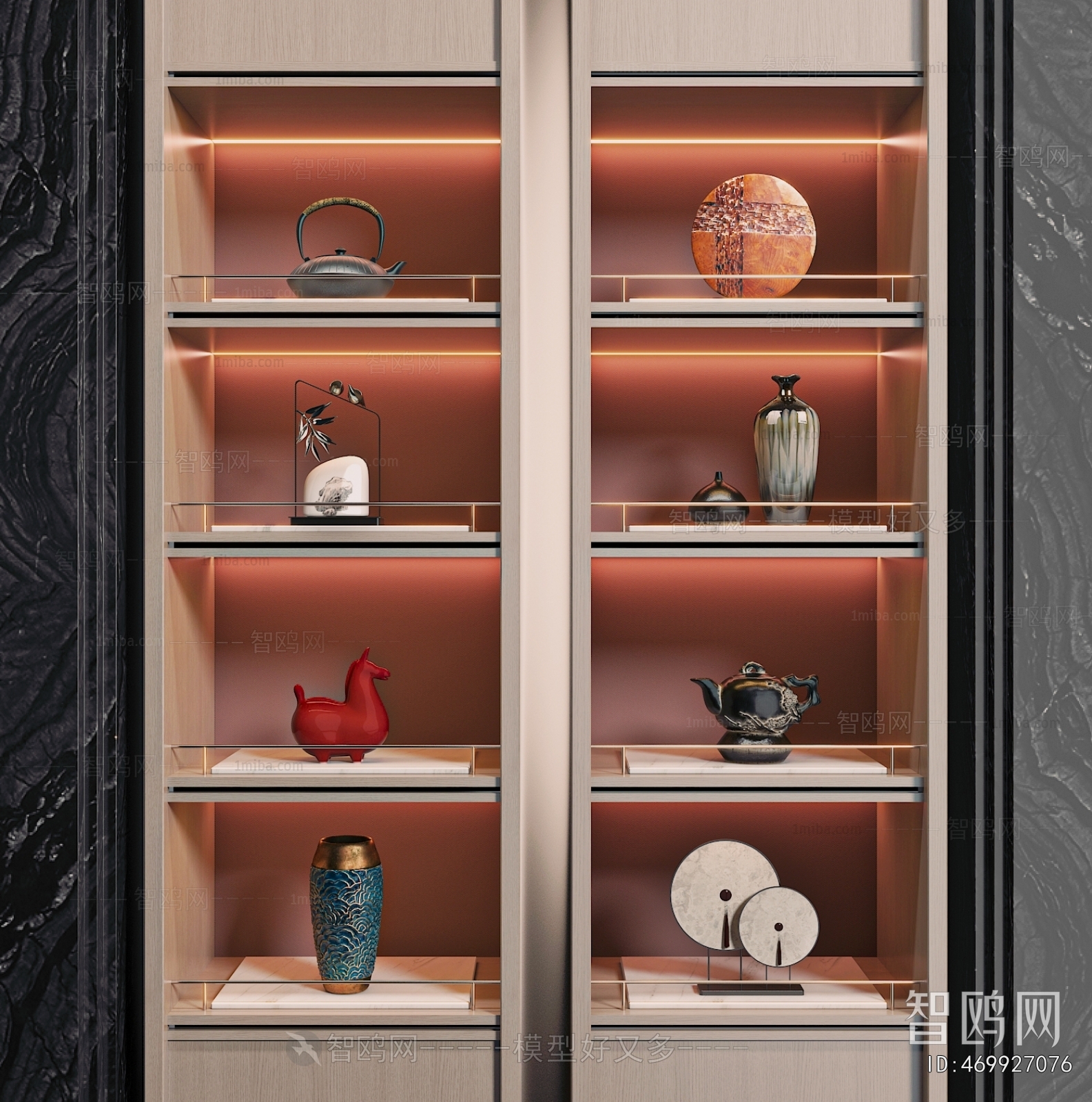 New Chinese Style Decorative Set