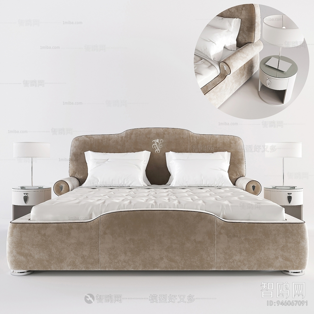 Modern Double Bed
