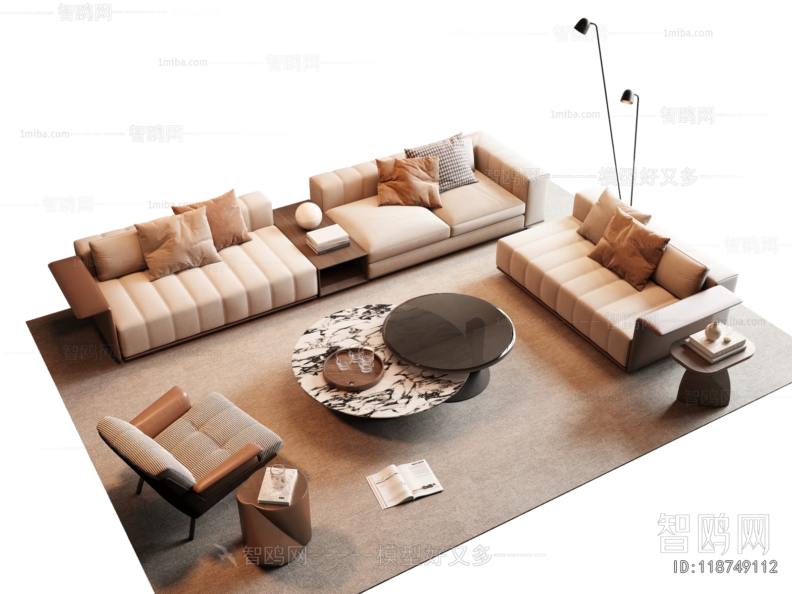 Modern Sofa Combination