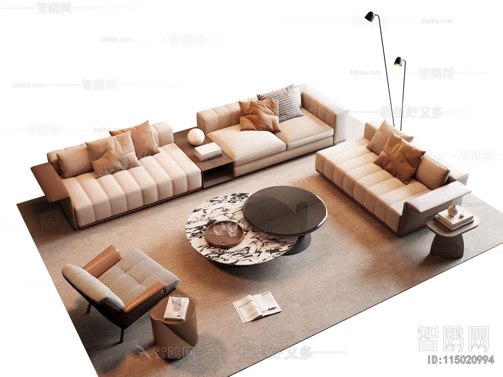 Modern Sofa Combination