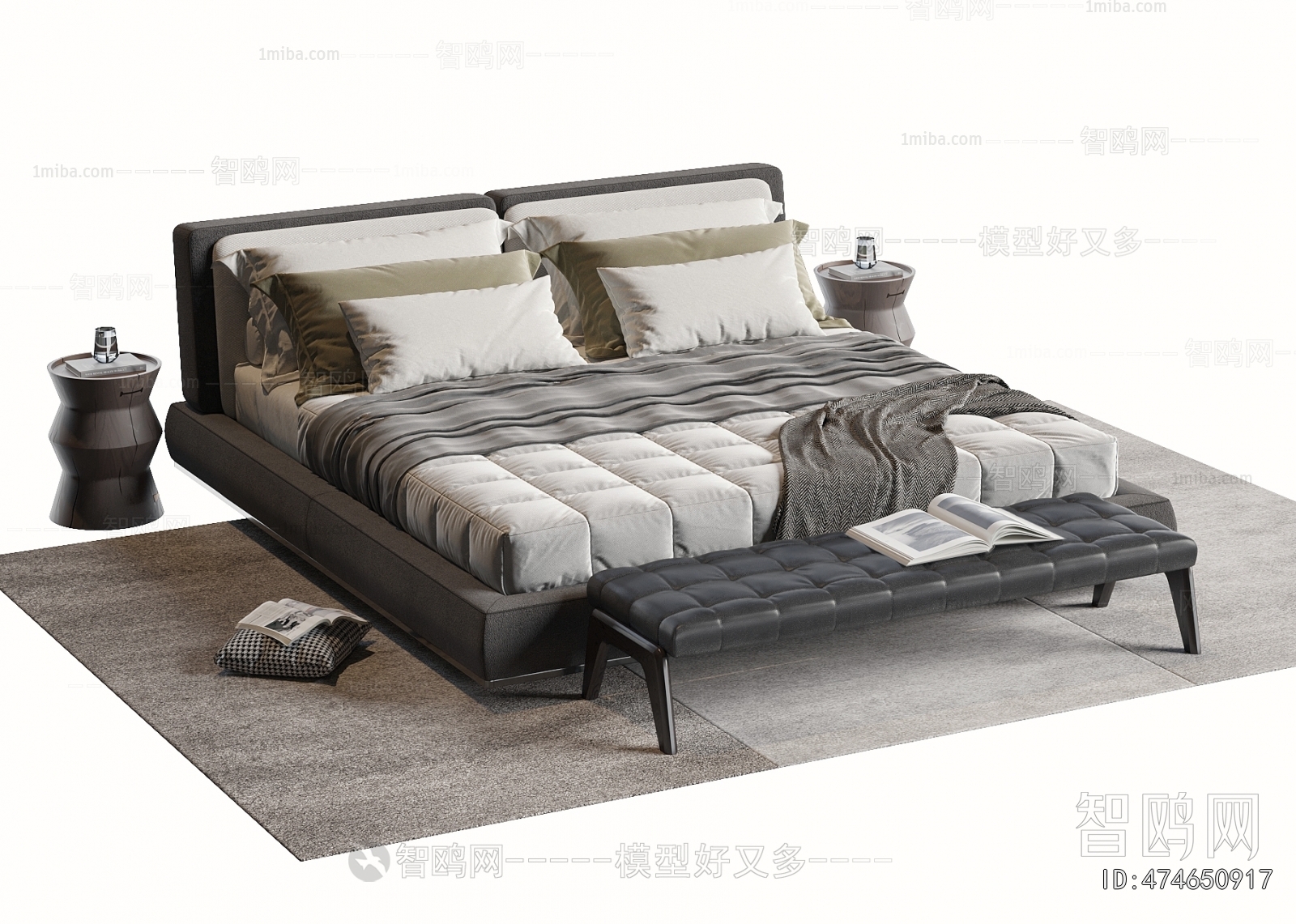 Modern Double Bed