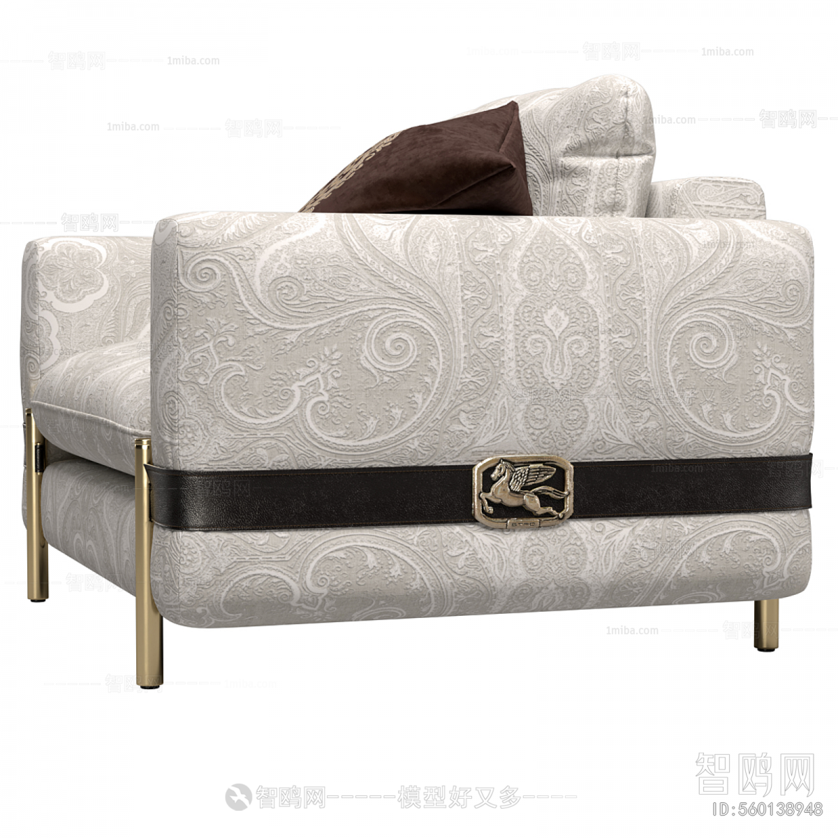 Classical Style Single Sofa