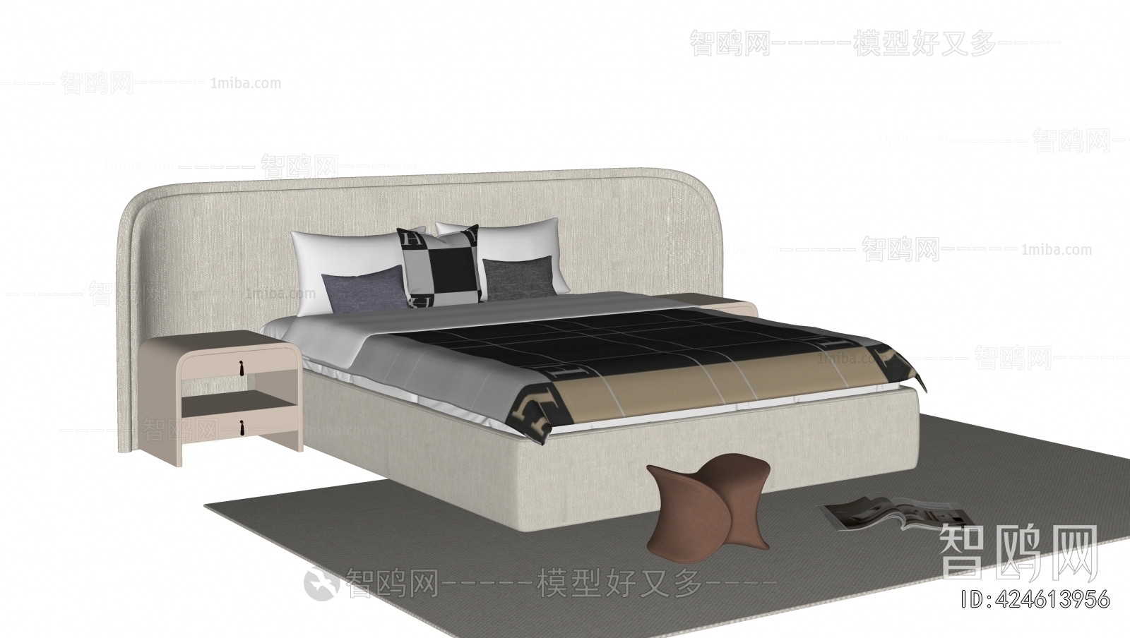 Modern Double Bed