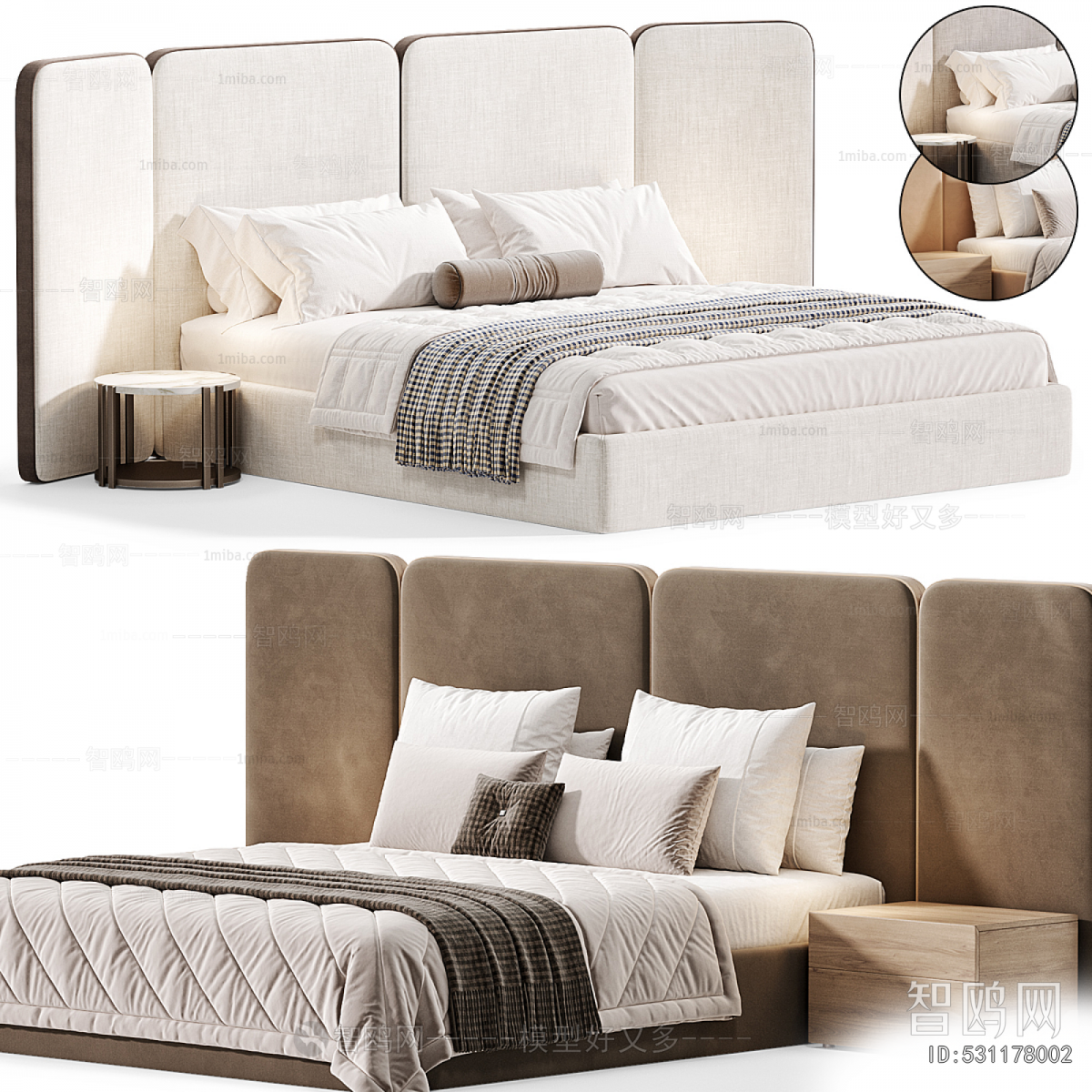 Modern Double Bed