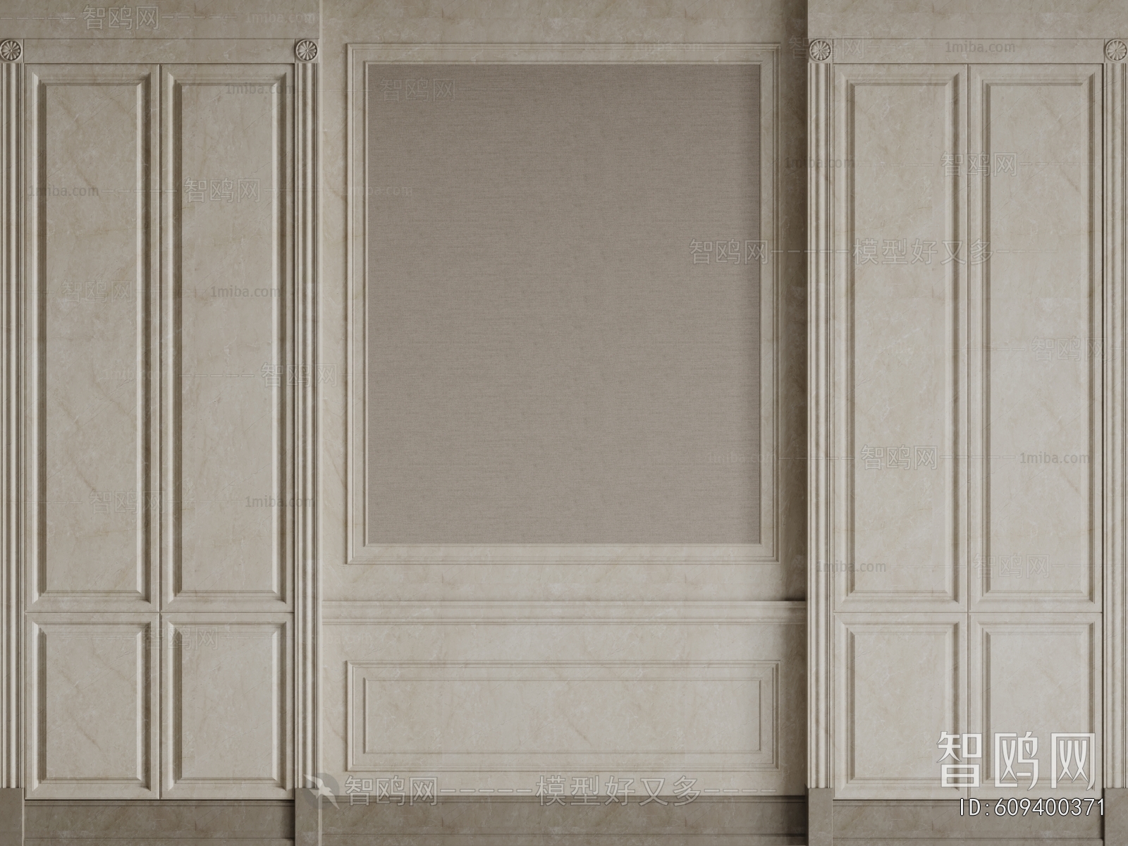 French Style TV Wall