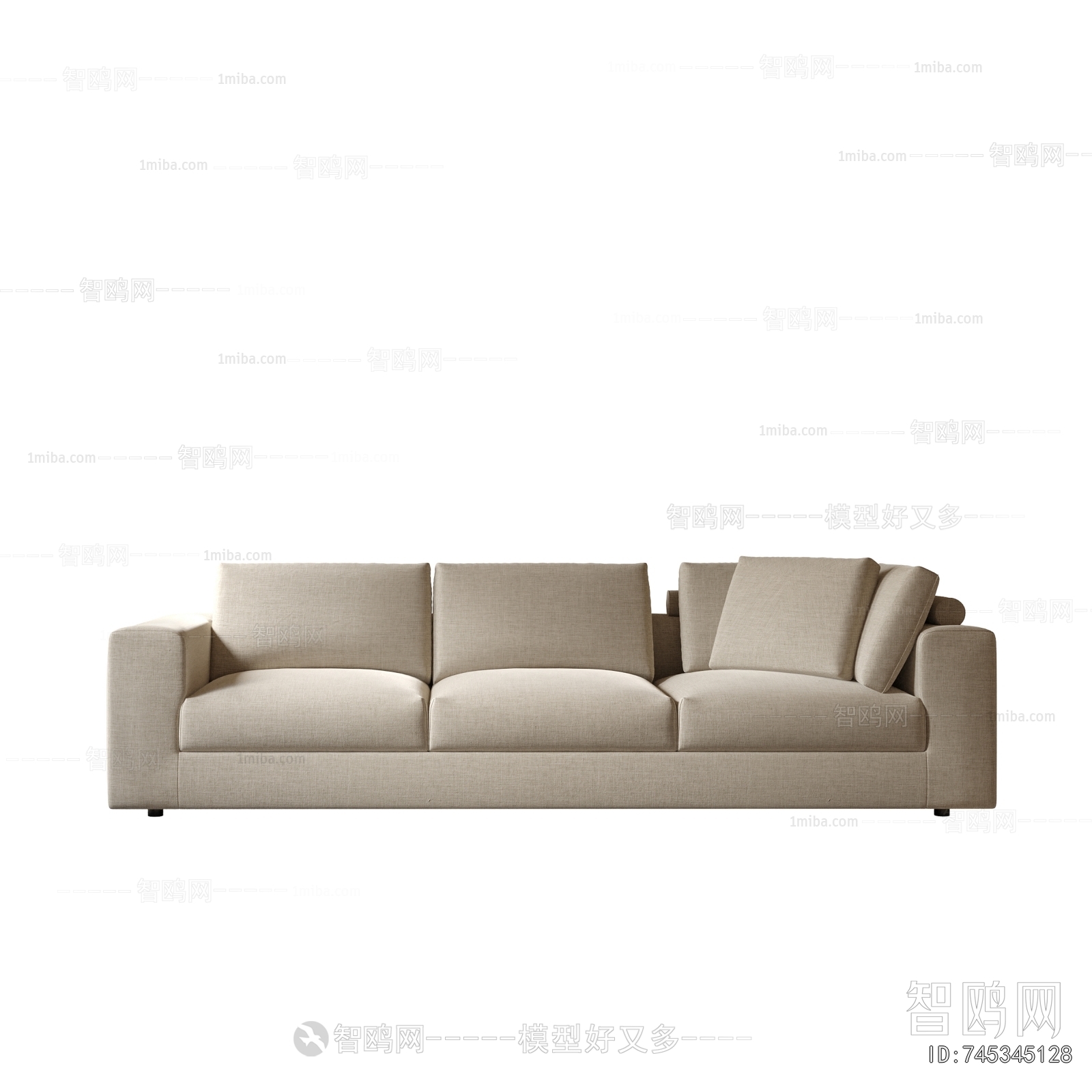 Modern Three-seat Sofa
