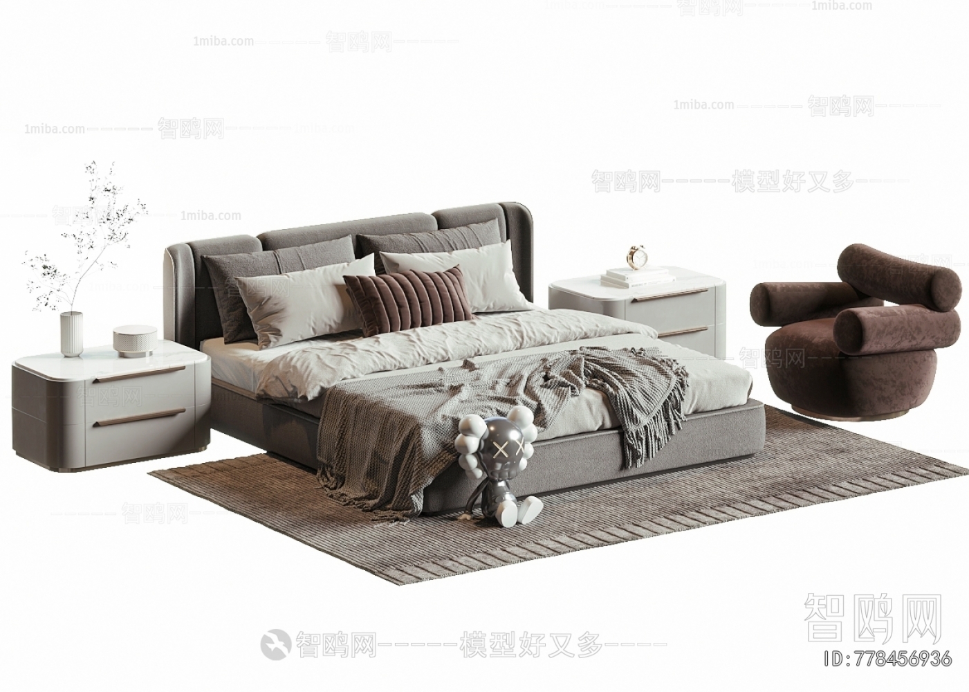 Modern Double Bed