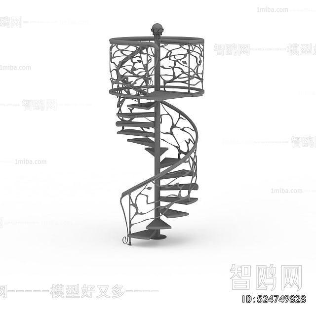 Modern Rotating Staircase
