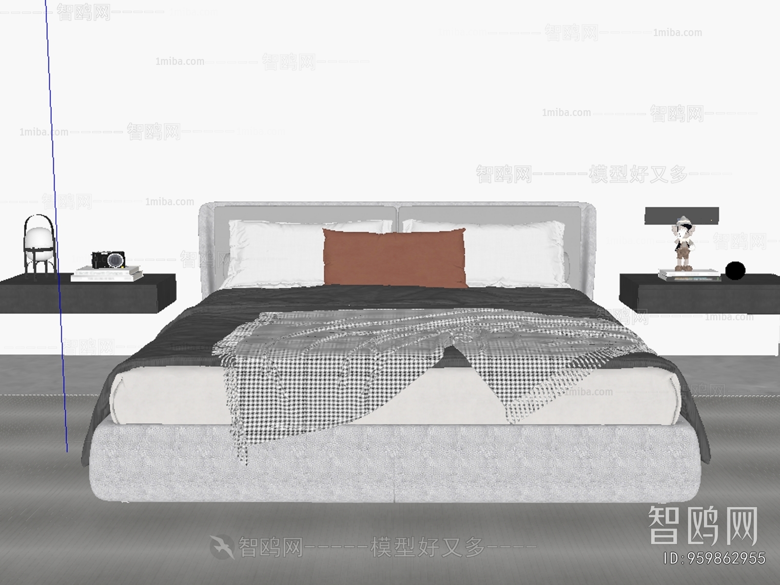 Modern Double Bed