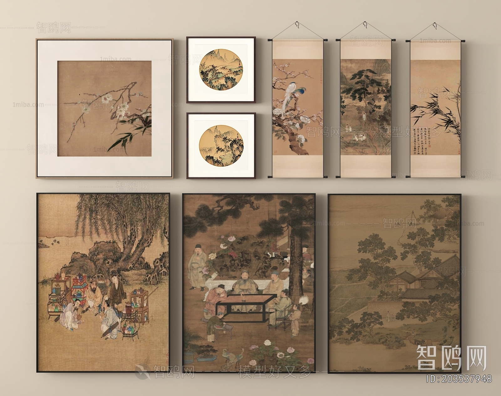 New Chinese Style Painting