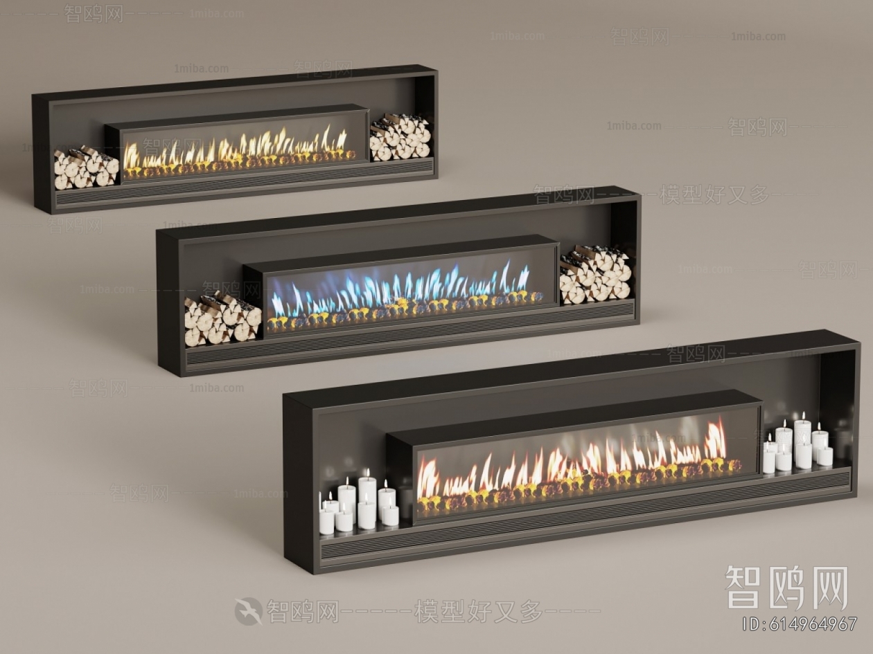 Modern Electronic Fireplace