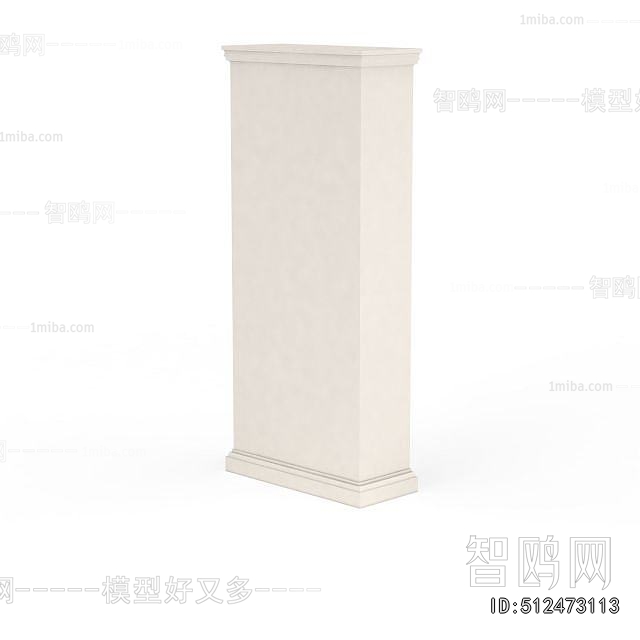 Simple European Style Bookcase