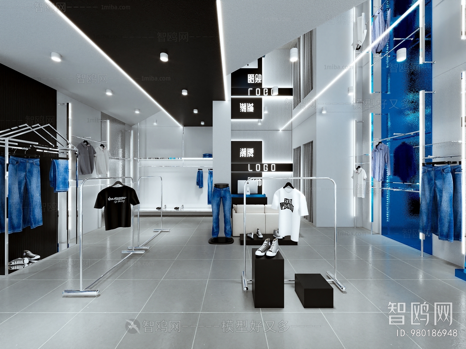 Modern Clothing Store