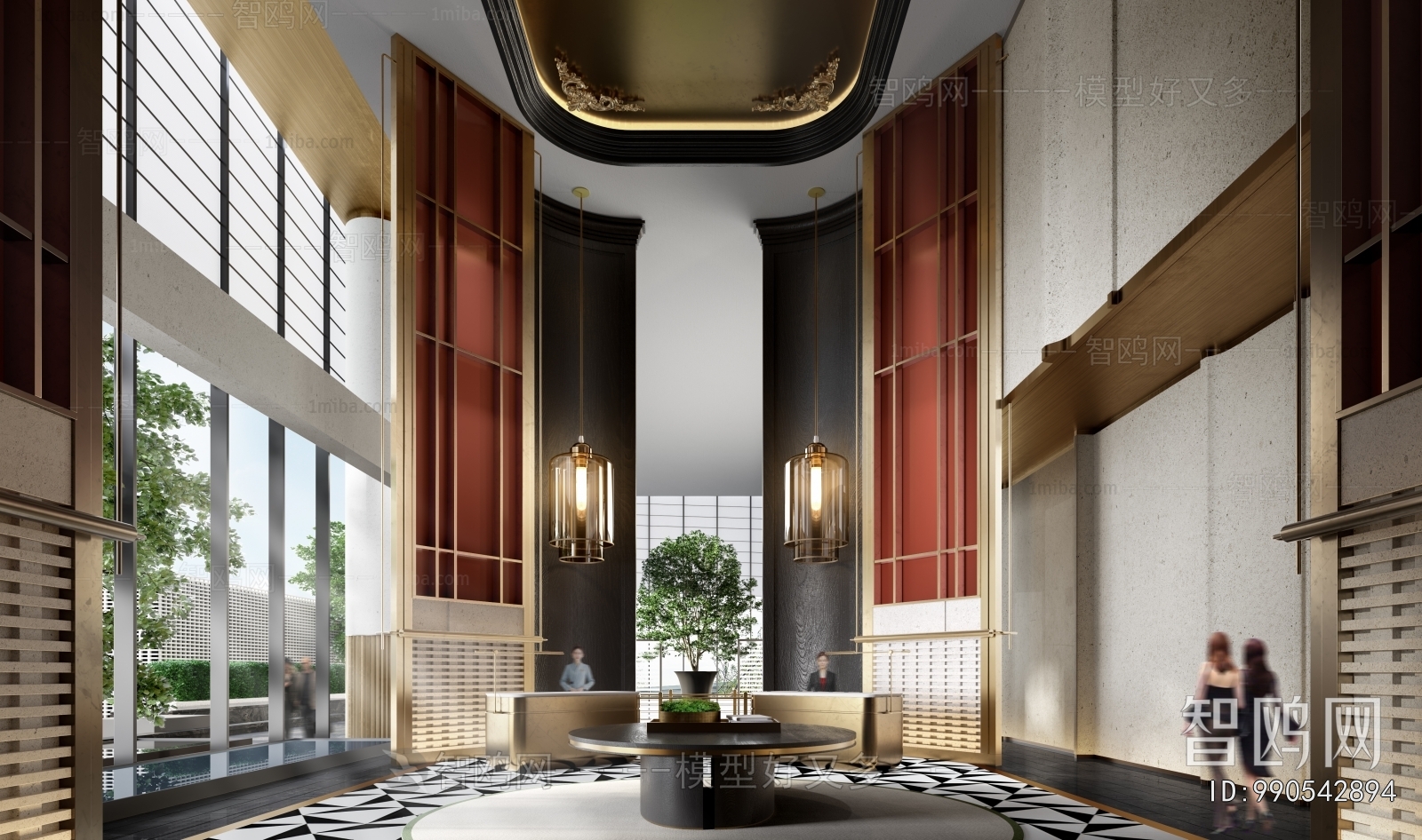 French Style Lobby Hall