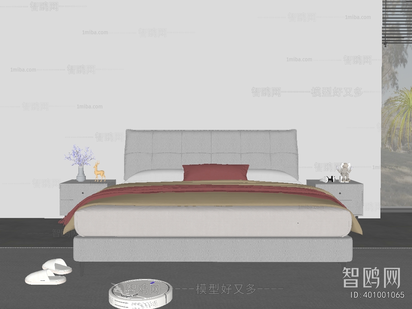 Modern Double Bed