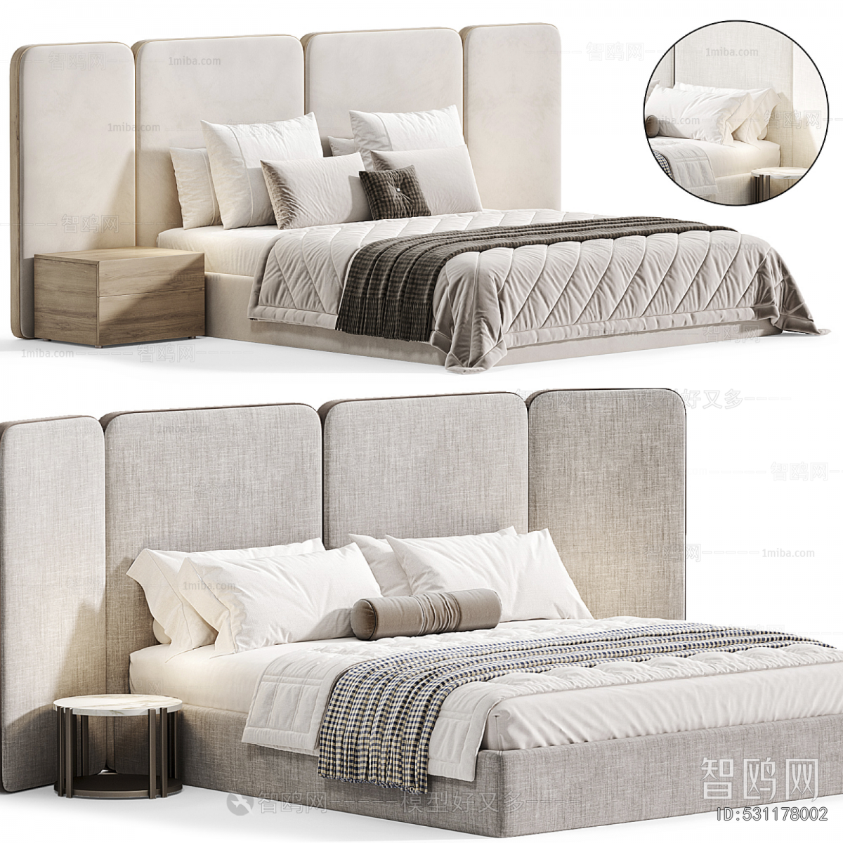 Modern Double Bed