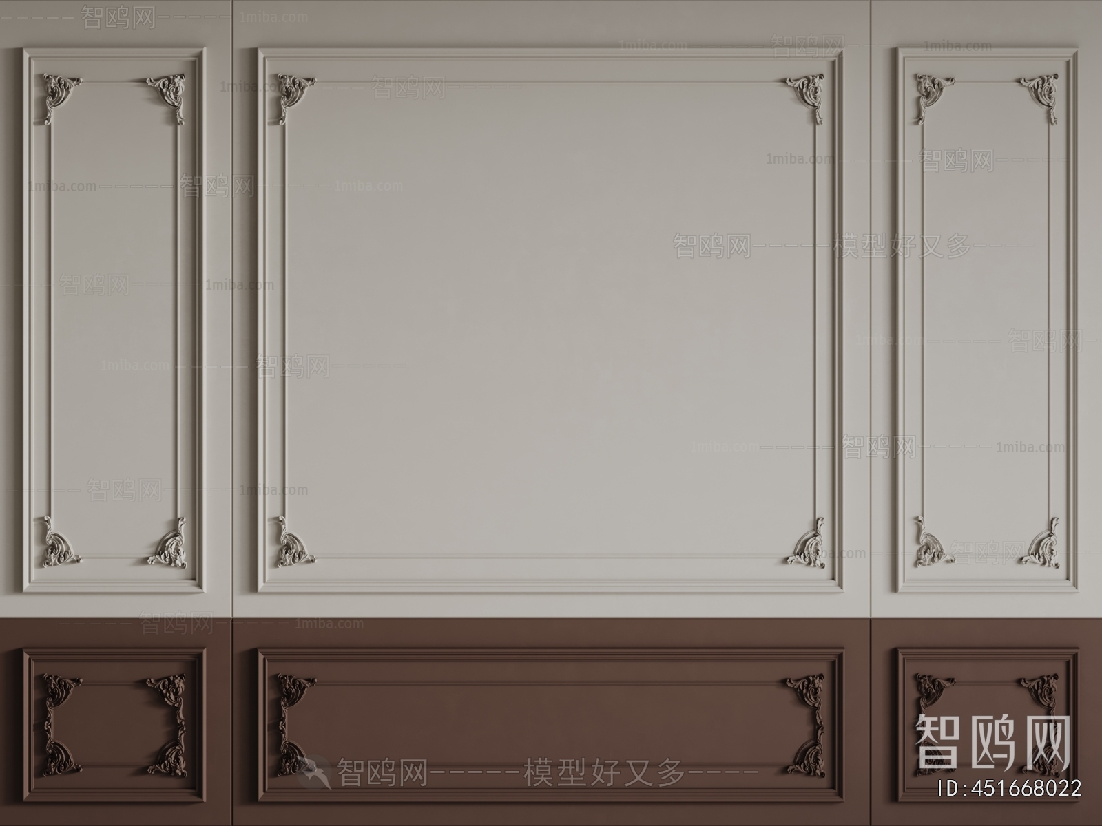 French Style TV Wall