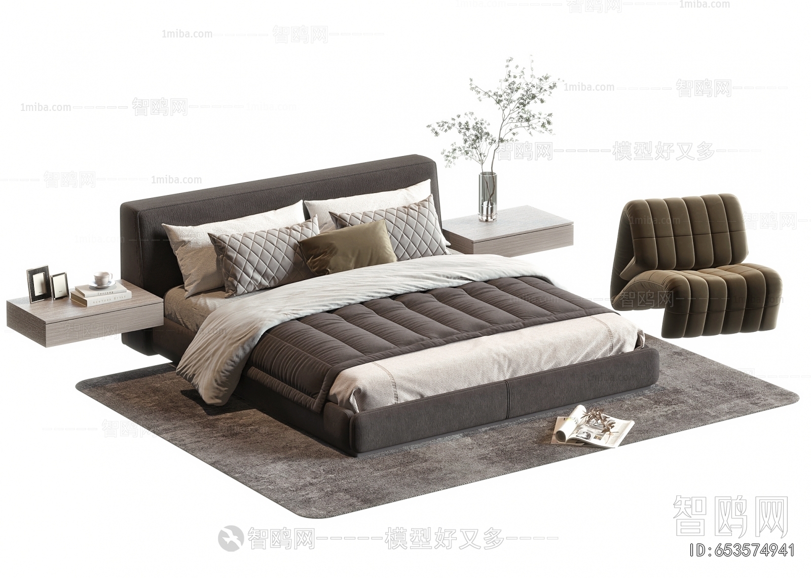 Modern Double Bed