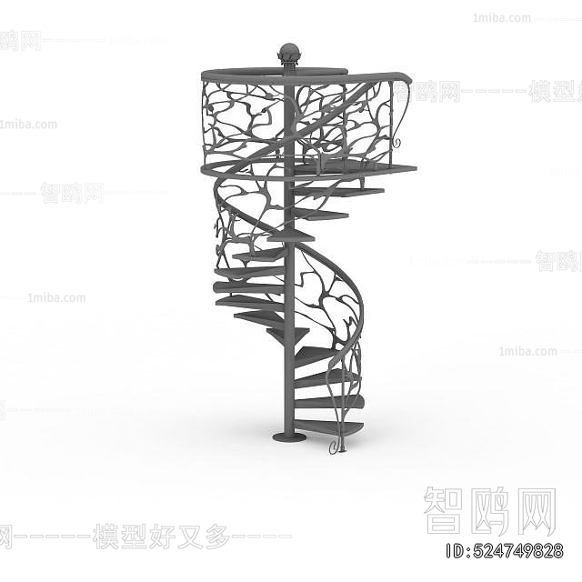 Modern Rotating Staircase