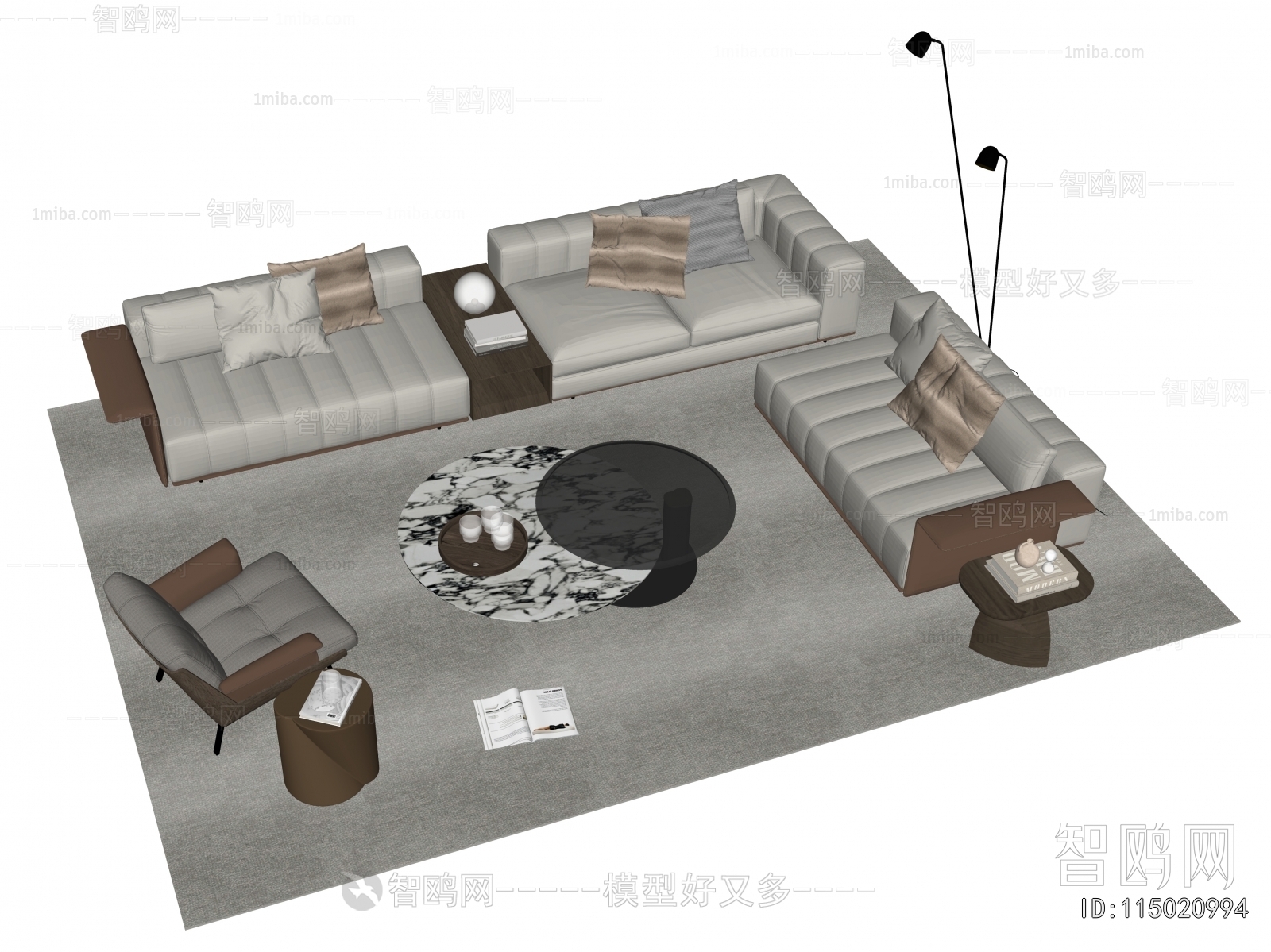 Modern Sofa Combination