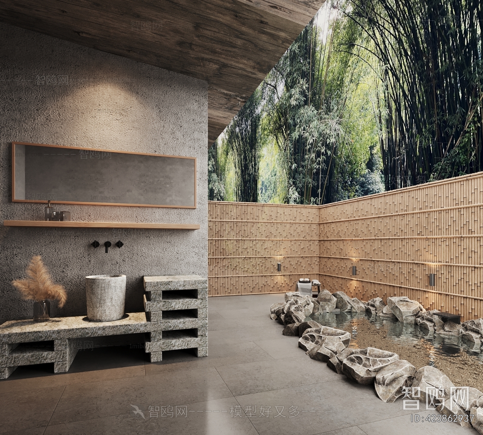 Modern Courtyard/landscape