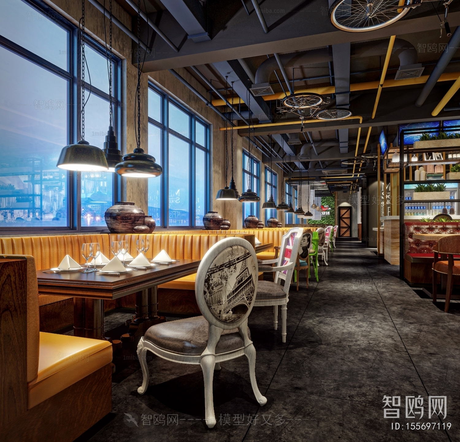Industrial Style Restaurant