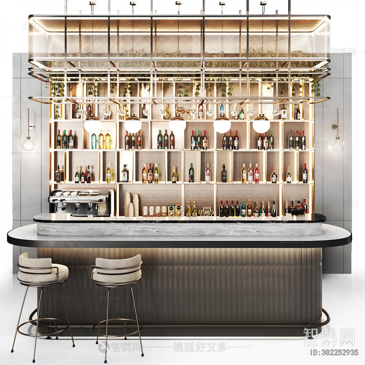 Modern Counter Bar