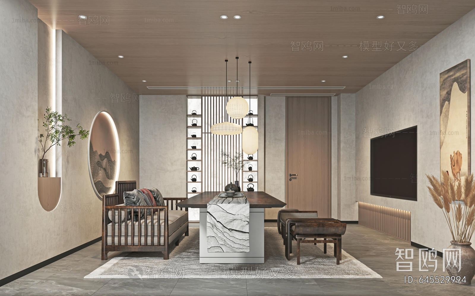 New Chinese Style Tea House