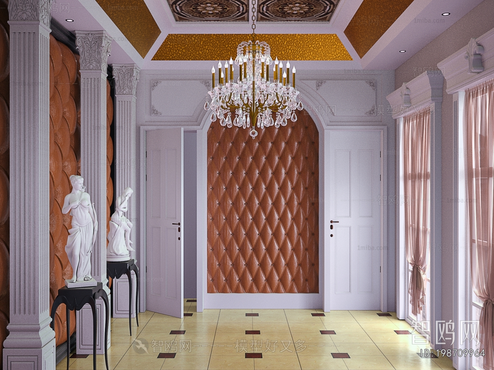 European Style Hallway
