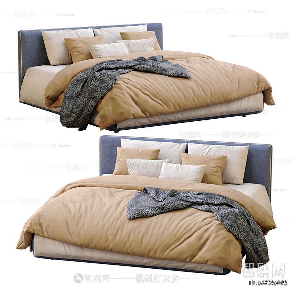 Modern Double Bed