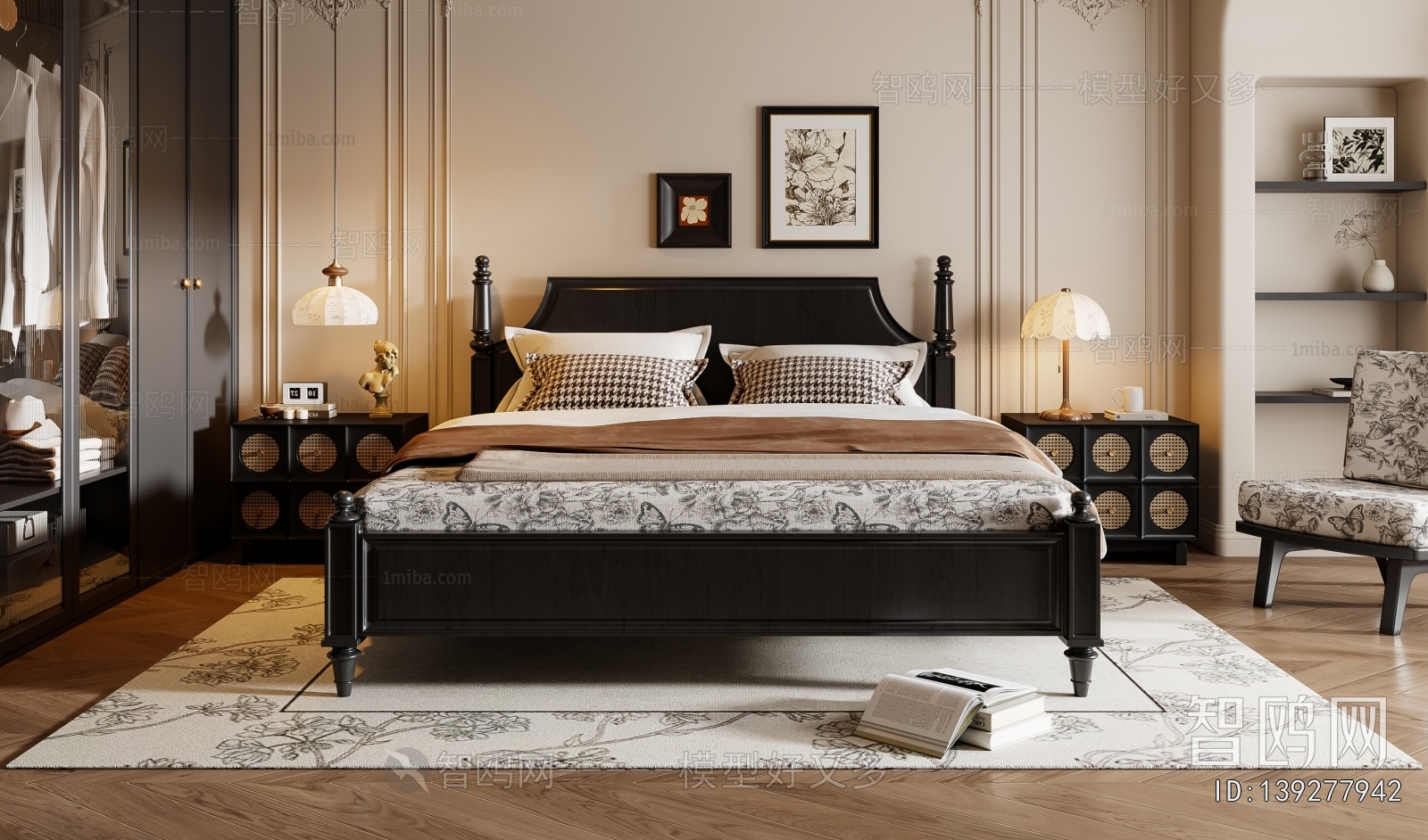 French Style Bedroom