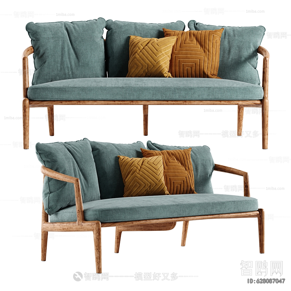 Modern Multi Person Sofa