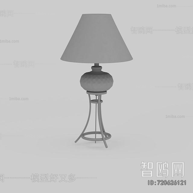 Simple European Style Table Lamp