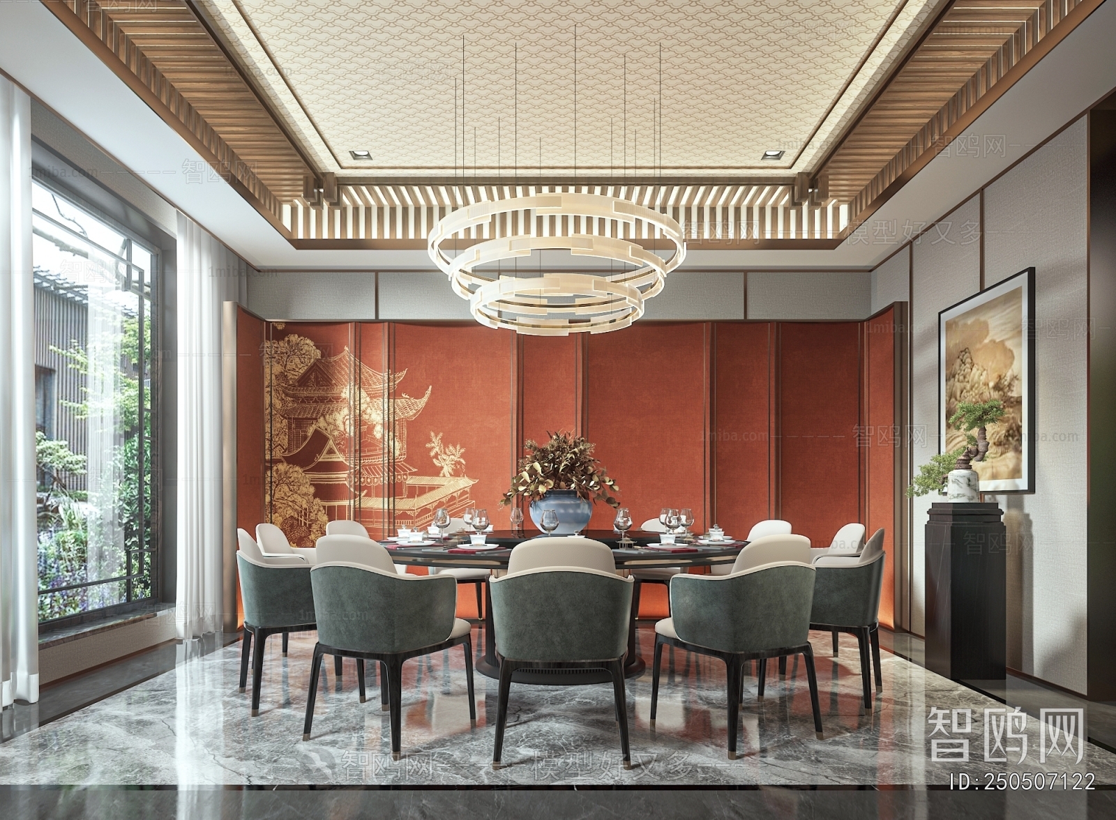 New Chinese Style Restaurant Box