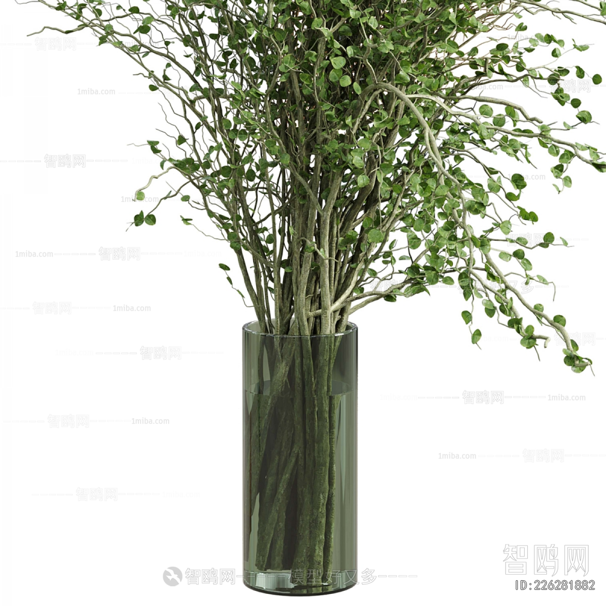 Modern Aquatic Green Plant