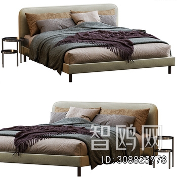 Modern Double Bed