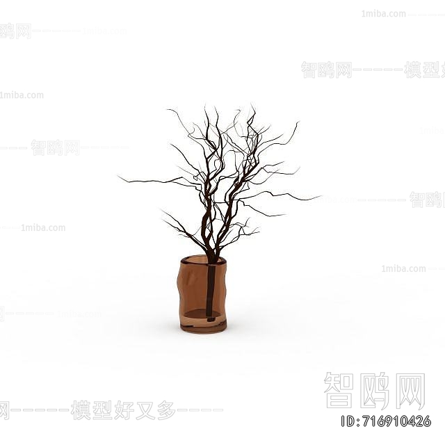 Modern Dried Branch