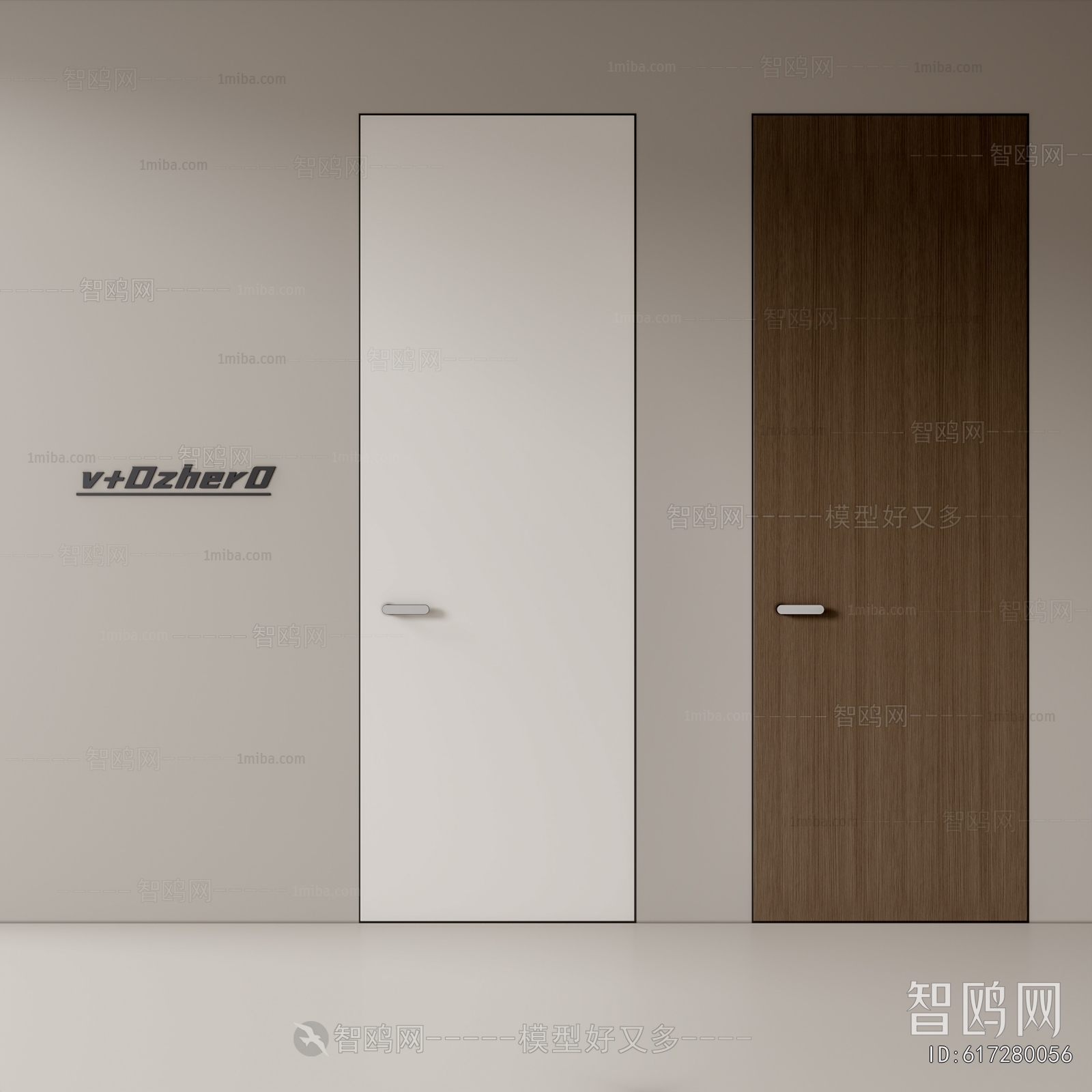 Modern Single Door