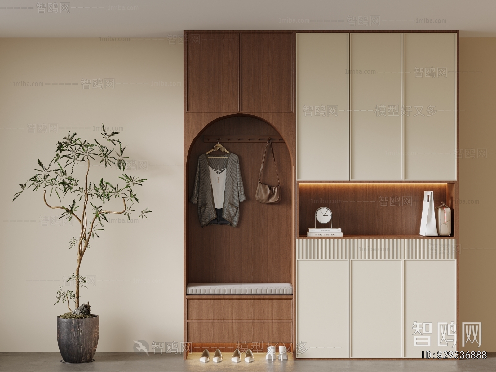 French Style Shoe Cabinet