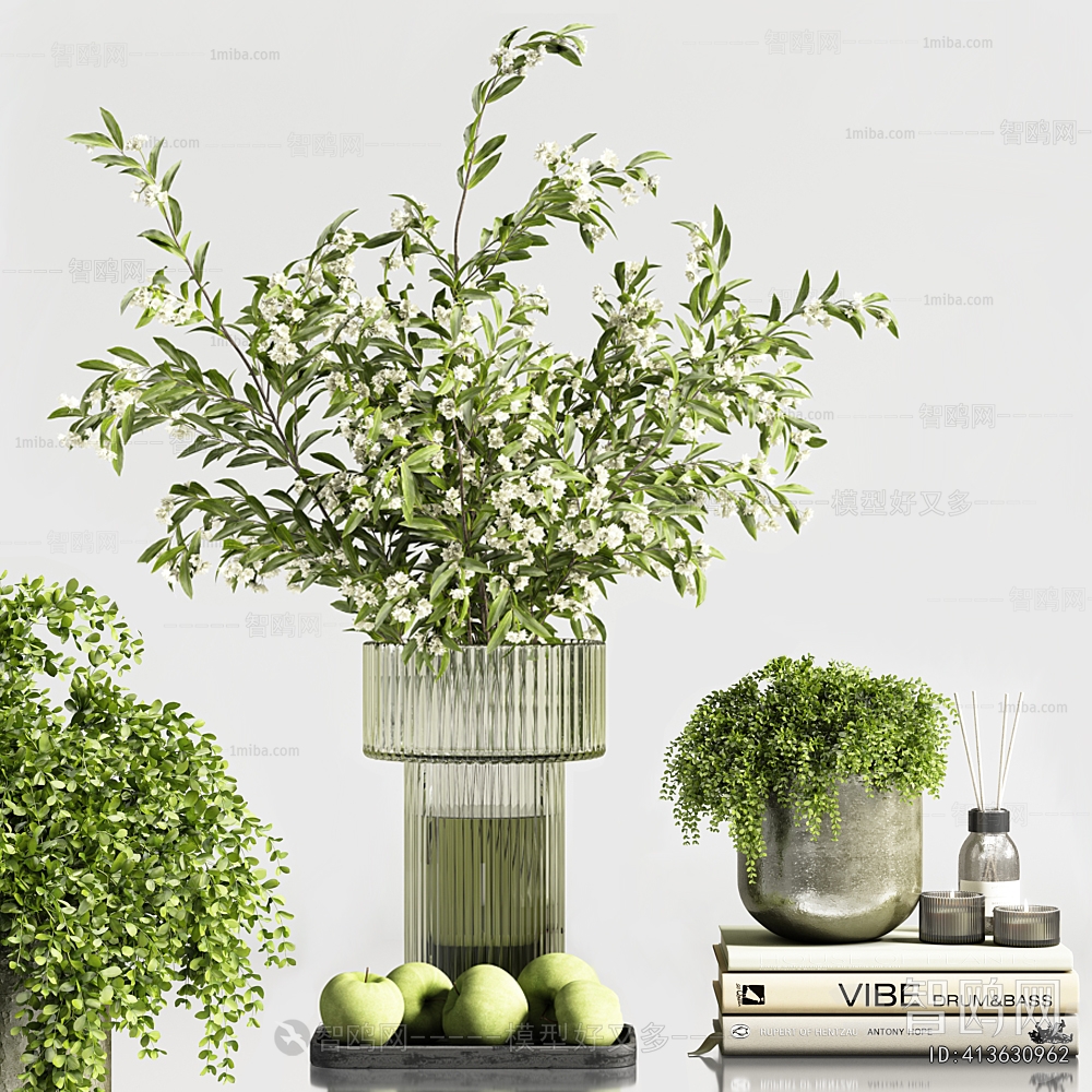 Modern Aquatic Green Plant